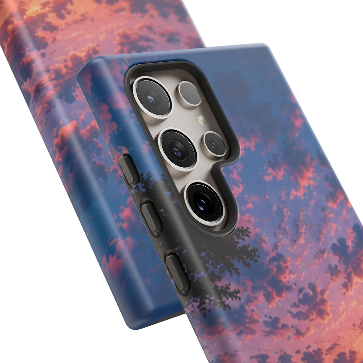 Sunset Mountain Phone Case — Tough Protective Phone Cover with Scenic Sunset Design