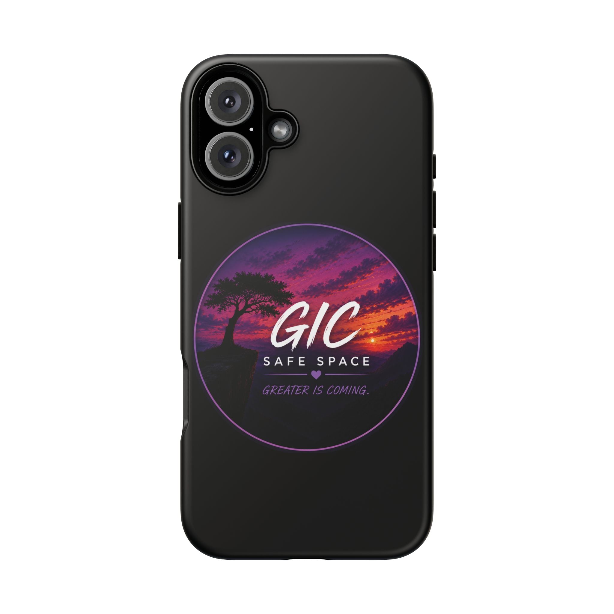 Phone Case — GIC Safe Space Sunset Design (Tough Protective Cover)