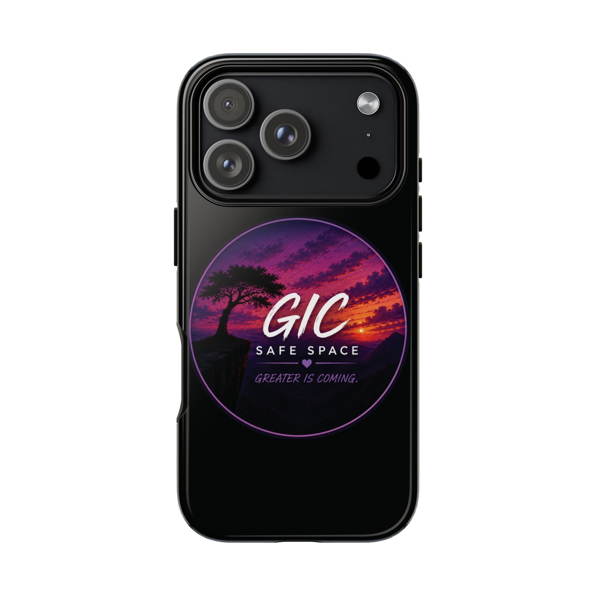 Phone Case — GIC Safe Space Sunset Design (Tough Protective Cover)