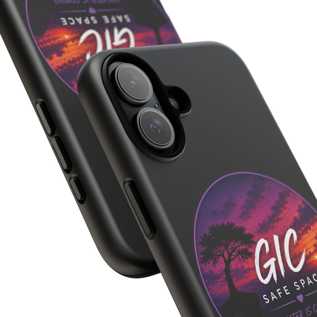 Phone Case — GIC Safe Space Sunset Design (Tough Protective Cover)