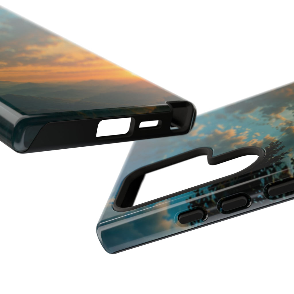 Sunrise Mountain Landscape Tough Phone Case
