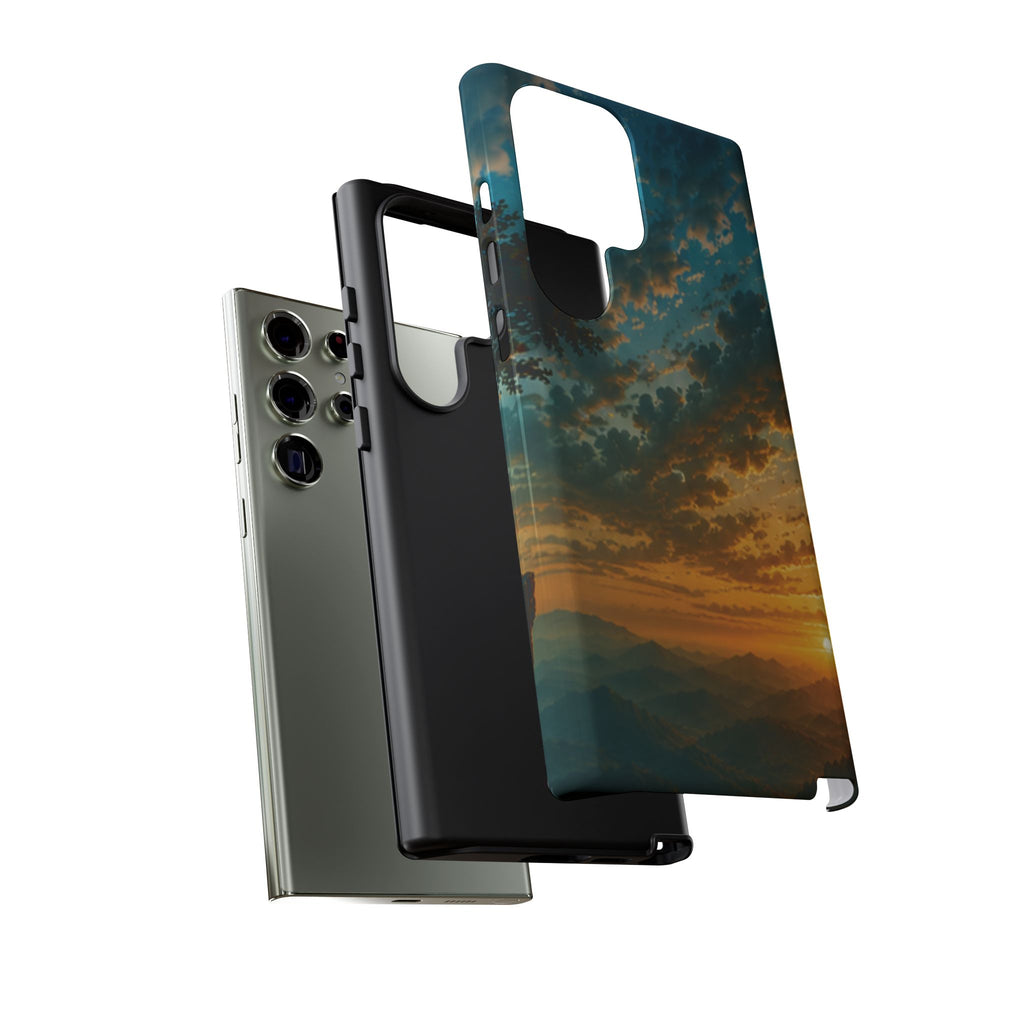 Sunrise Mountain Landscape Tough Phone Case