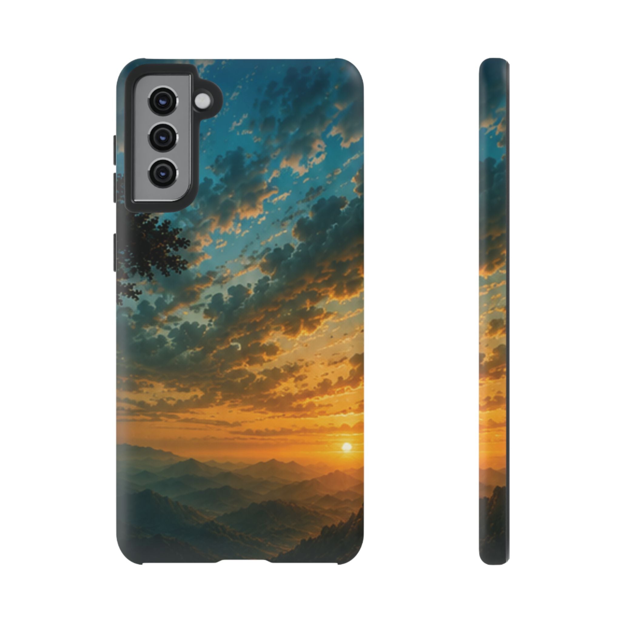 Sunrise Mountain Landscape Tough Phone Case