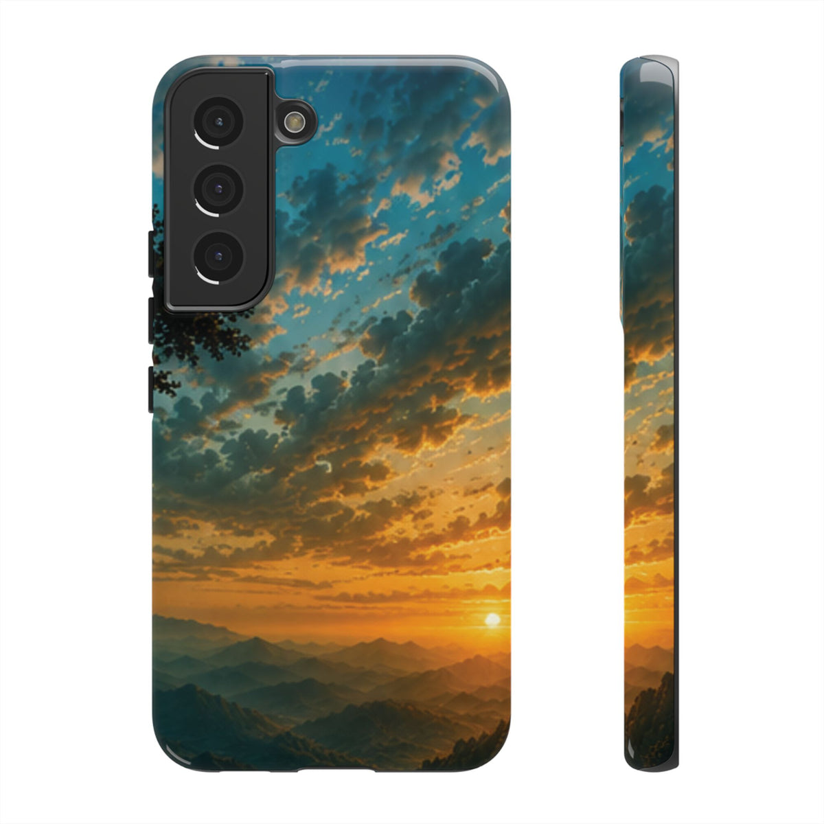 Sunrise Mountain Landscape Tough Phone Case
