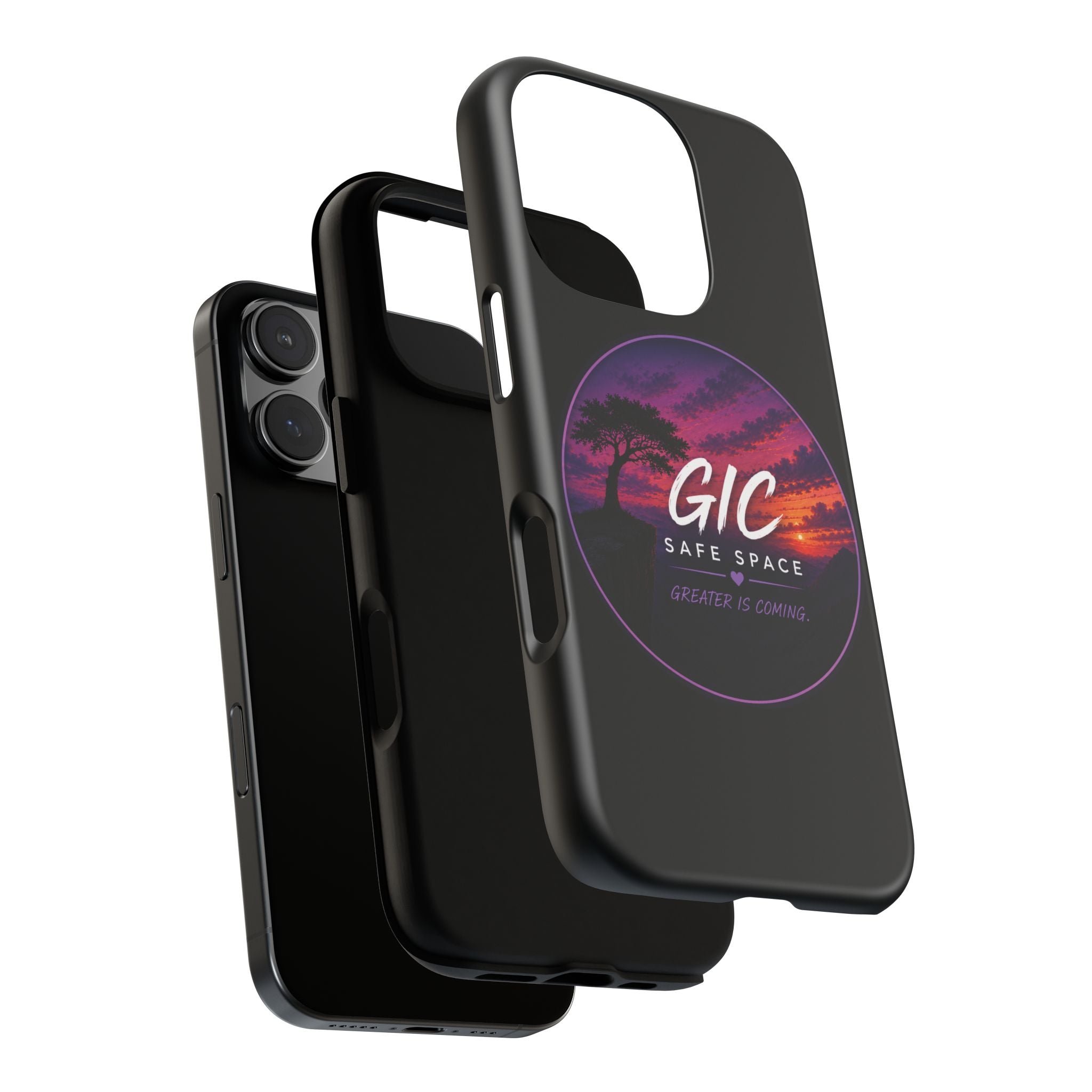 Phone Case — GIC Safe Space Sunset Design (Tough Protective Cover)