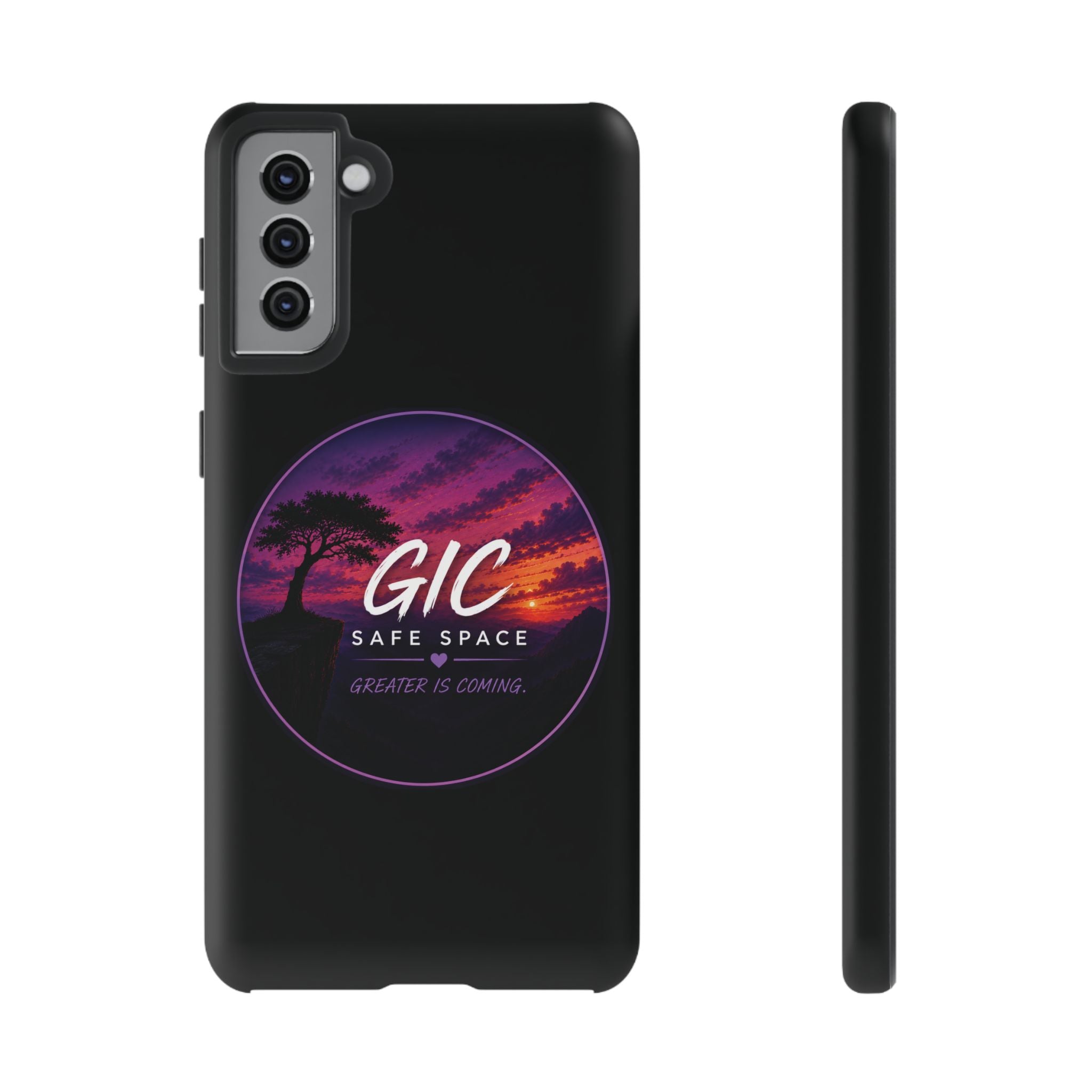 Phone Case — GIC Safe Space Sunset Design (Tough Protective Cover)