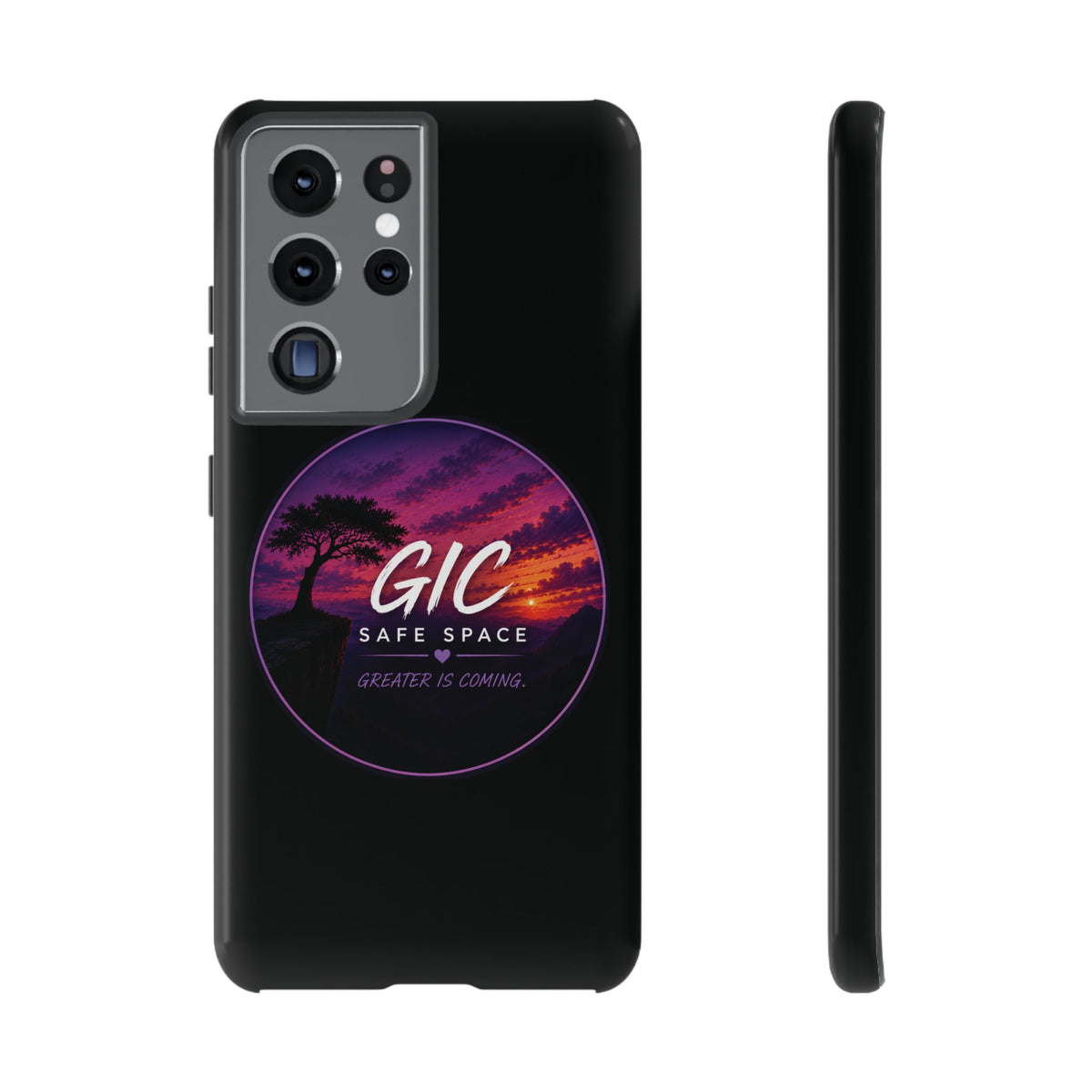 Phone Case — GIC Safe Space Sunset Design (Tough Protective Cover)