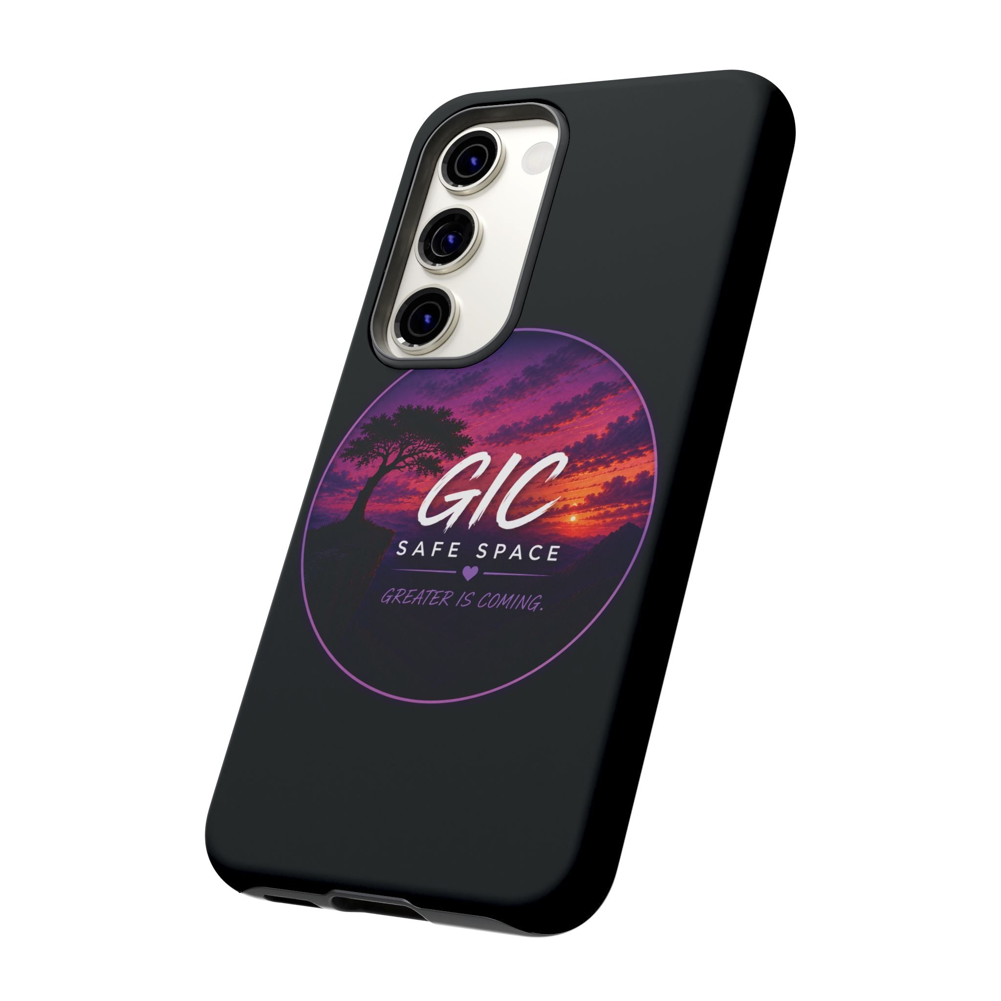 Phone Case — GIC Safe Space Sunset Design (Tough Protective Cover)