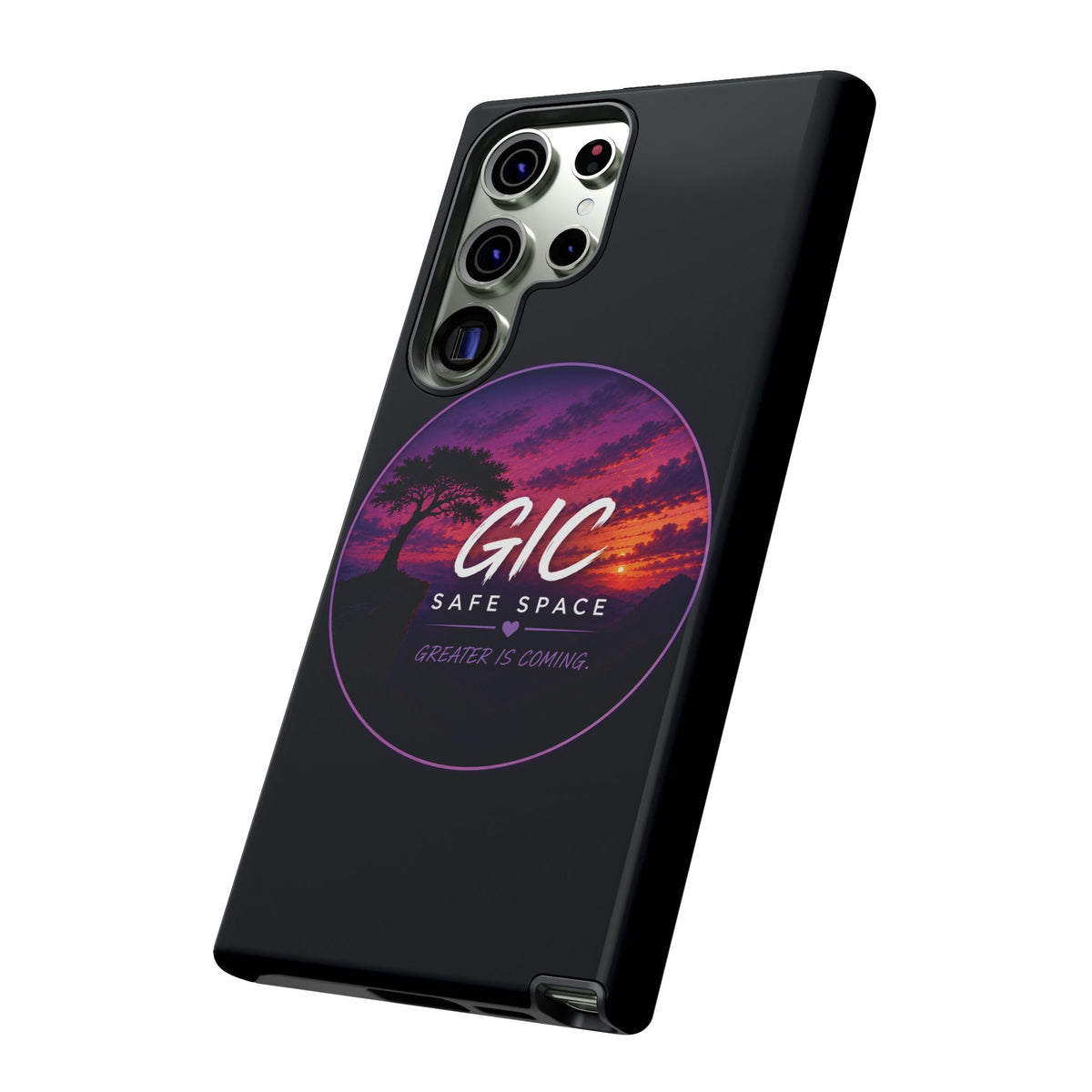 Phone Case — GIC Safe Space Sunset Design (Tough Protective Cover)
