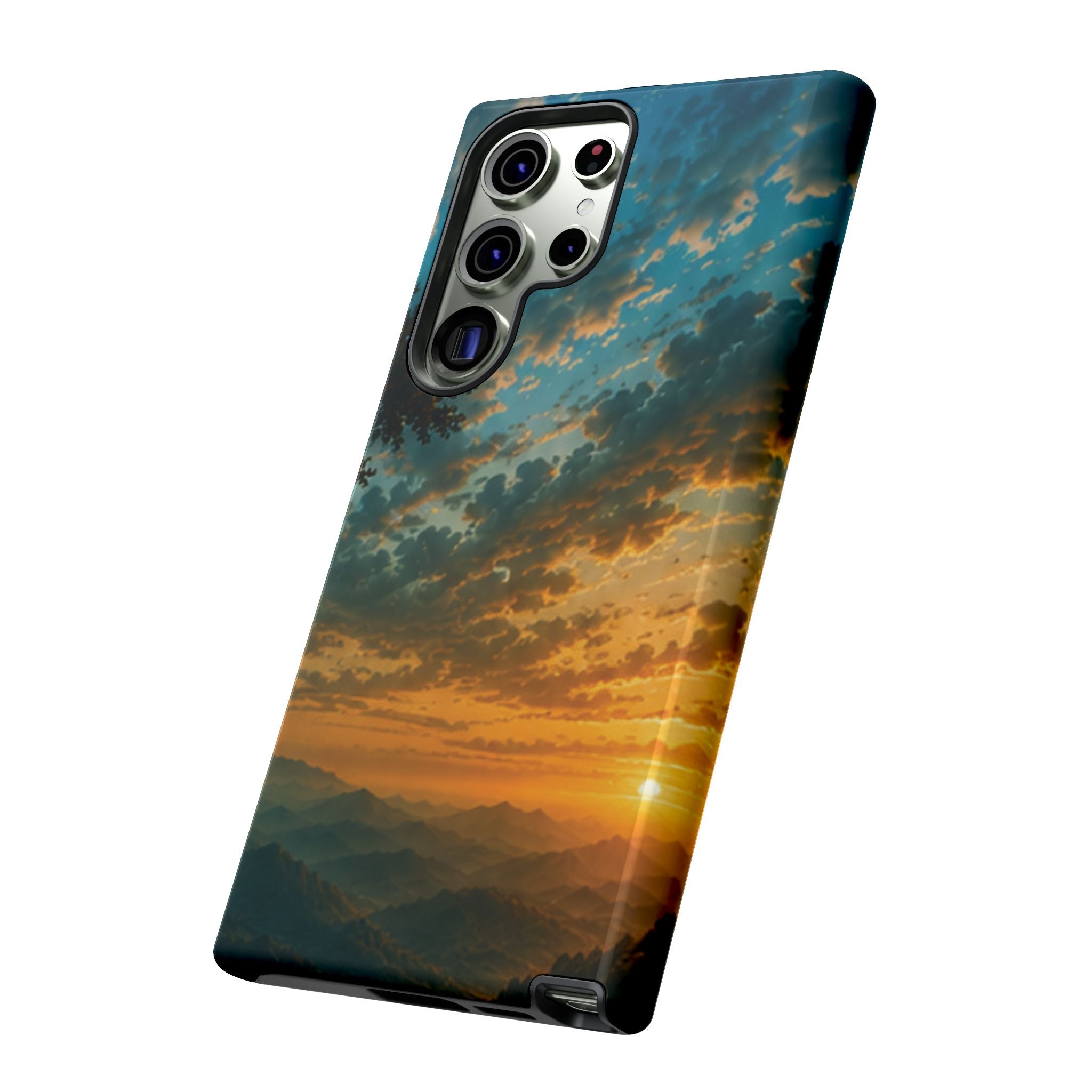 Sunrise Mountain Landscape Tough Phone Case