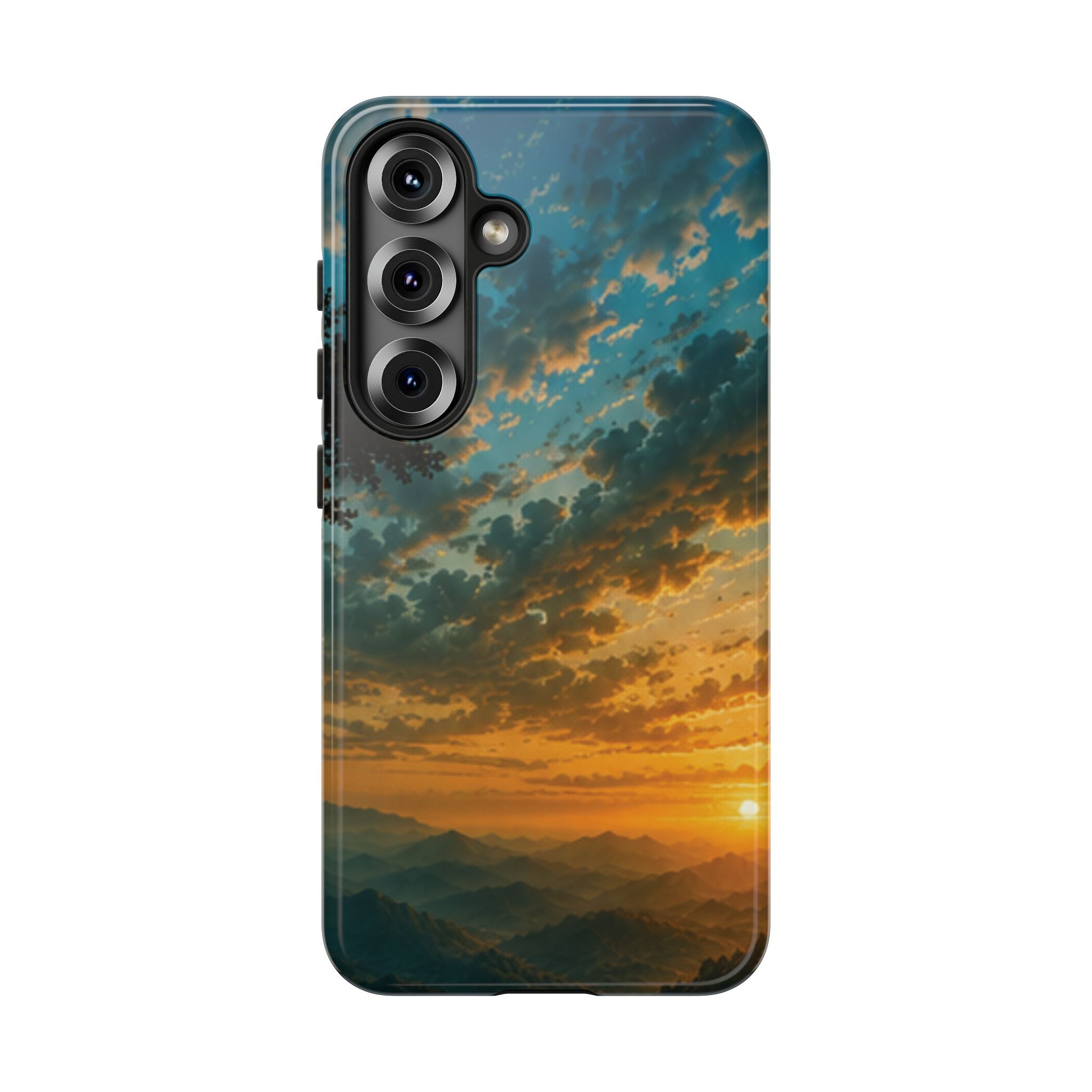 Sunrise Mountain Landscape Tough Phone Case