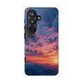 Sunset Mountain Phone Case — Tough Protective Phone Cover with Scenic Sunset Design
