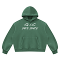 Unisex Vintage Wash Boxy Fleece Hoodie