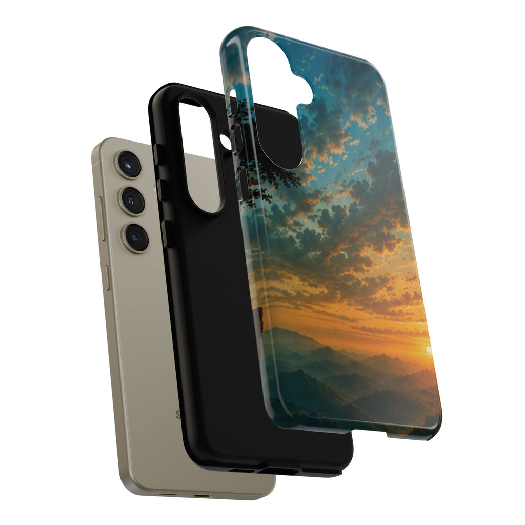 Sunrise Mountain Landscape Tough Phone Case