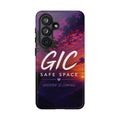 GIC Safe Space Tough Phone Case — "Greater Is Coming" Sunset Design