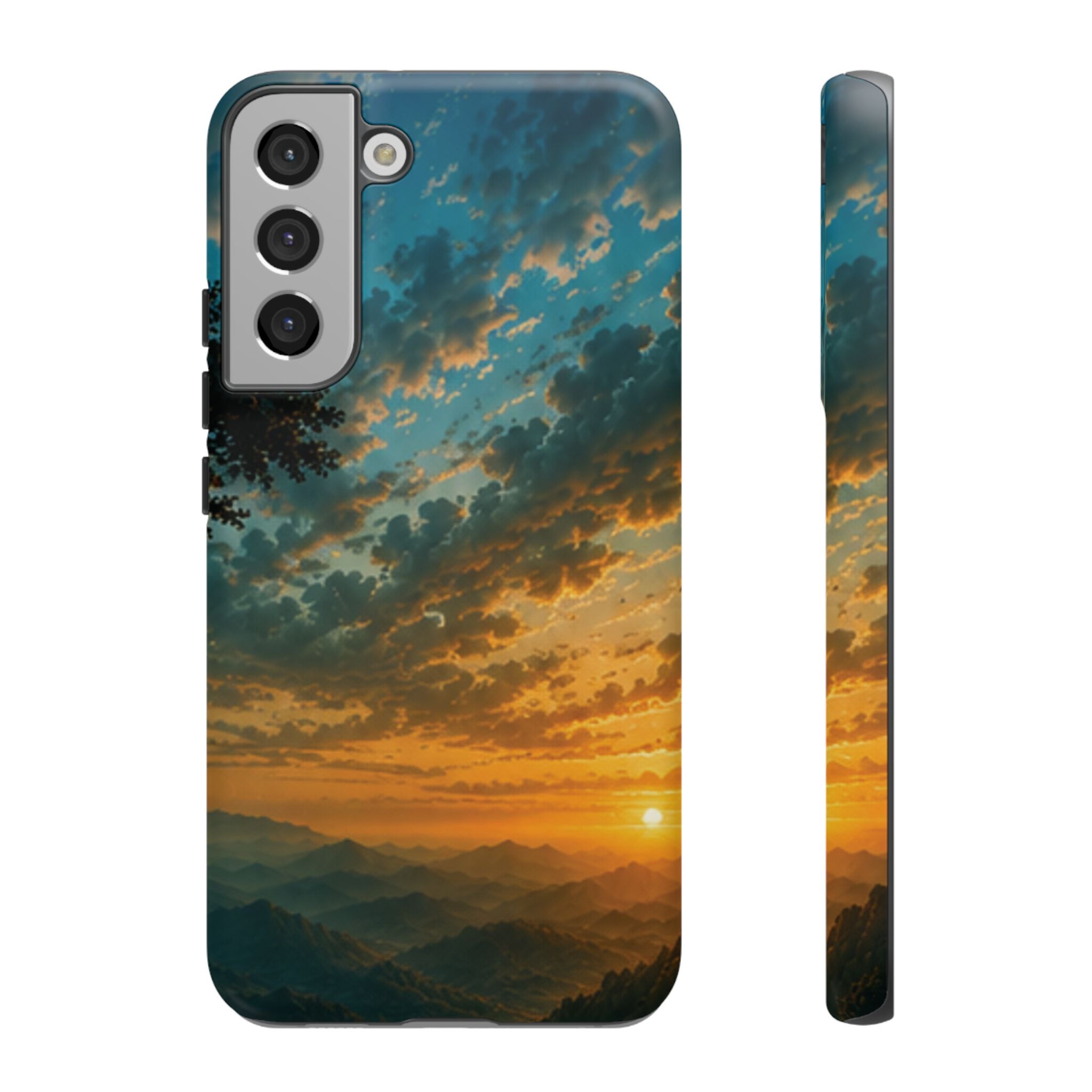 Sunrise Mountain Landscape Tough Phone Case