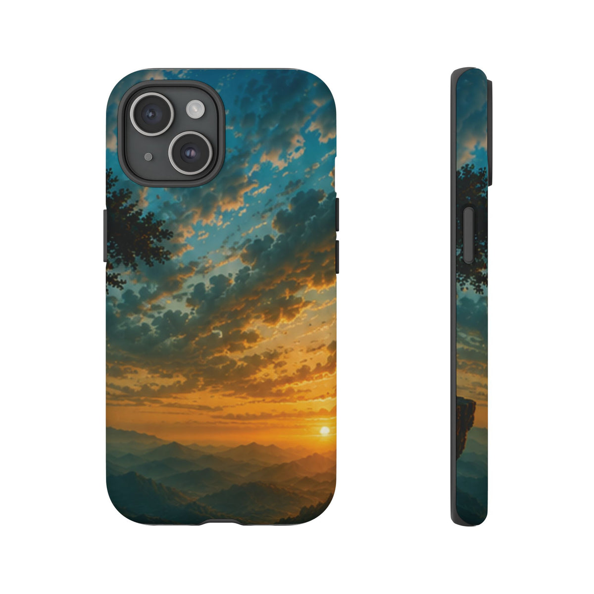 Sunrise Mountain Landscape Tough Phone Case