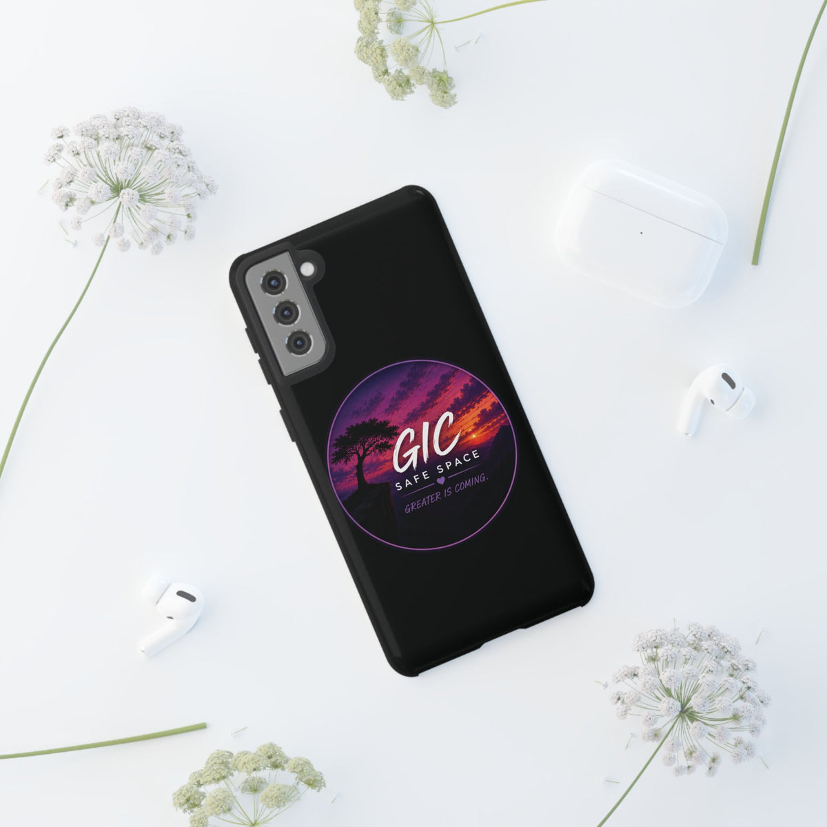 Phone Case — GIC Safe Space Sunset Design (Tough Protective Cover)