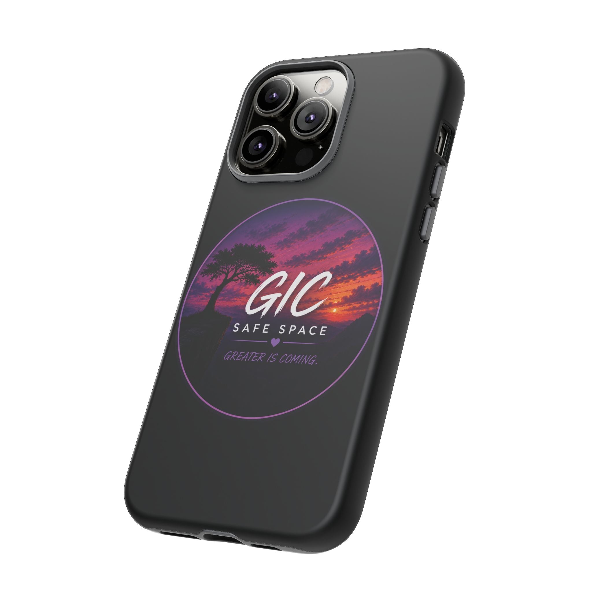 Phone Case — GIC Safe Space Sunset Design (Tough Protective Cover)