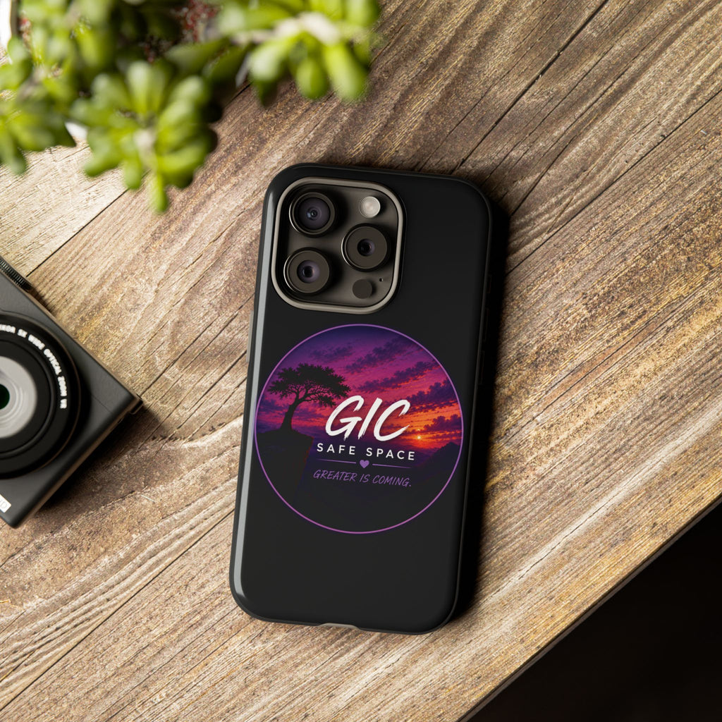 Phone Case — GIC Safe Space Sunset Design (Tough Protective Cover)
