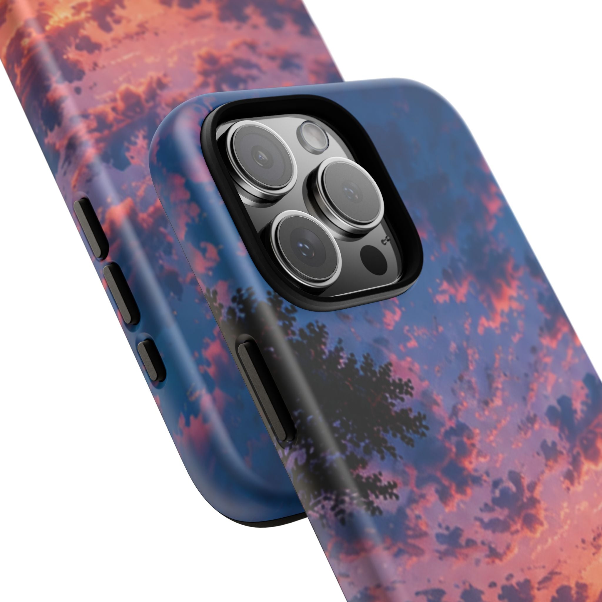 Sunset Mountain Phone Case — Tough Protective Phone Cover with Scenic Sunset Design