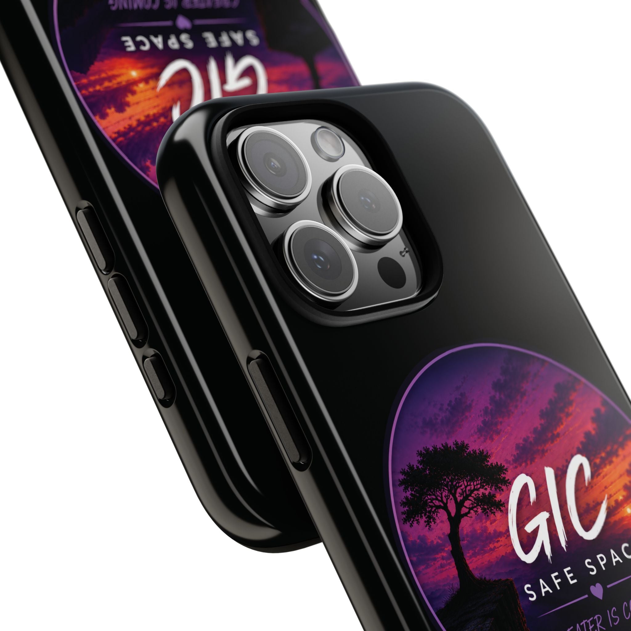 Phone Case — GIC Safe Space Sunset Design (Tough Protective Cover)