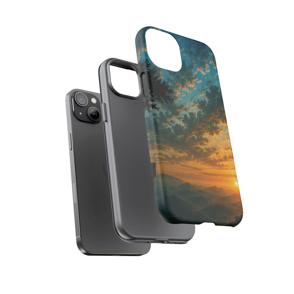 Sunrise Mountain Landscape Tough Phone Case