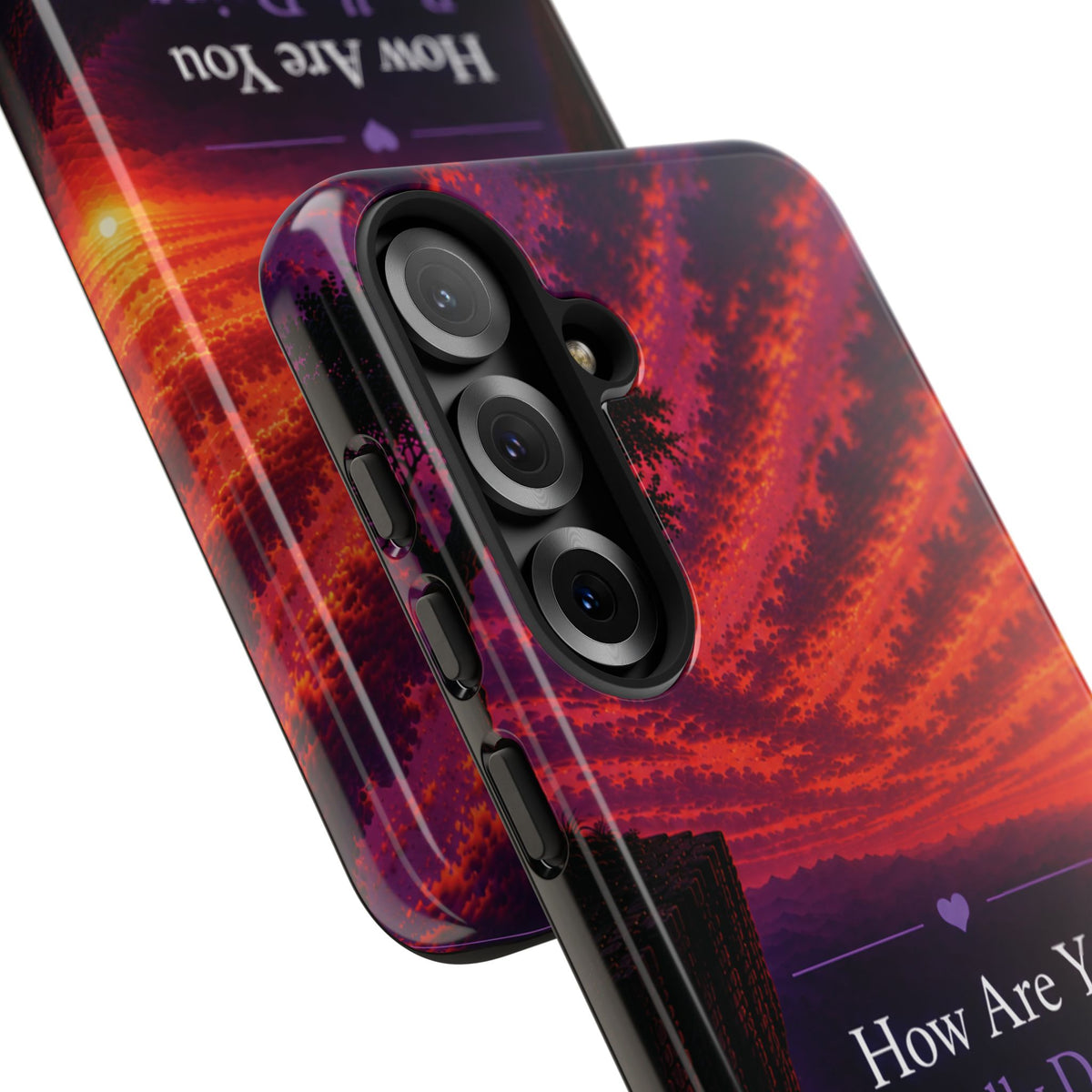 Inspirational Phone Case — “How Are You Really Doing Behind That Smile? Greater Is Coming”