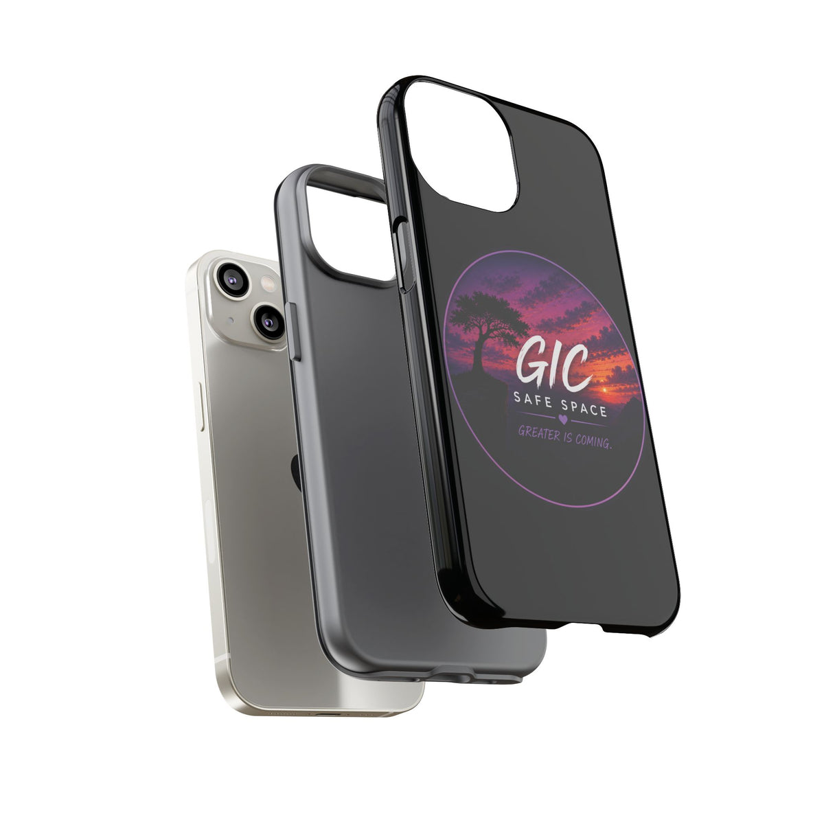 Phone Case — GIC Safe Space Sunset Design (Tough Protective Cover)
