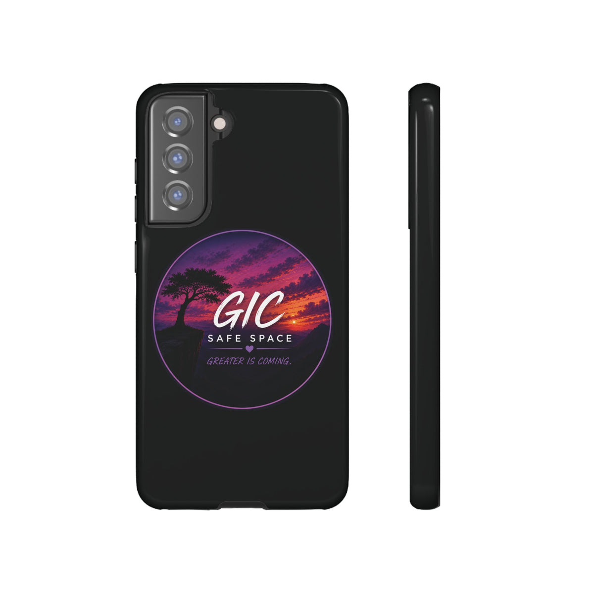 Phone Case — GIC Safe Space Sunset Design (Tough Protective Cover)