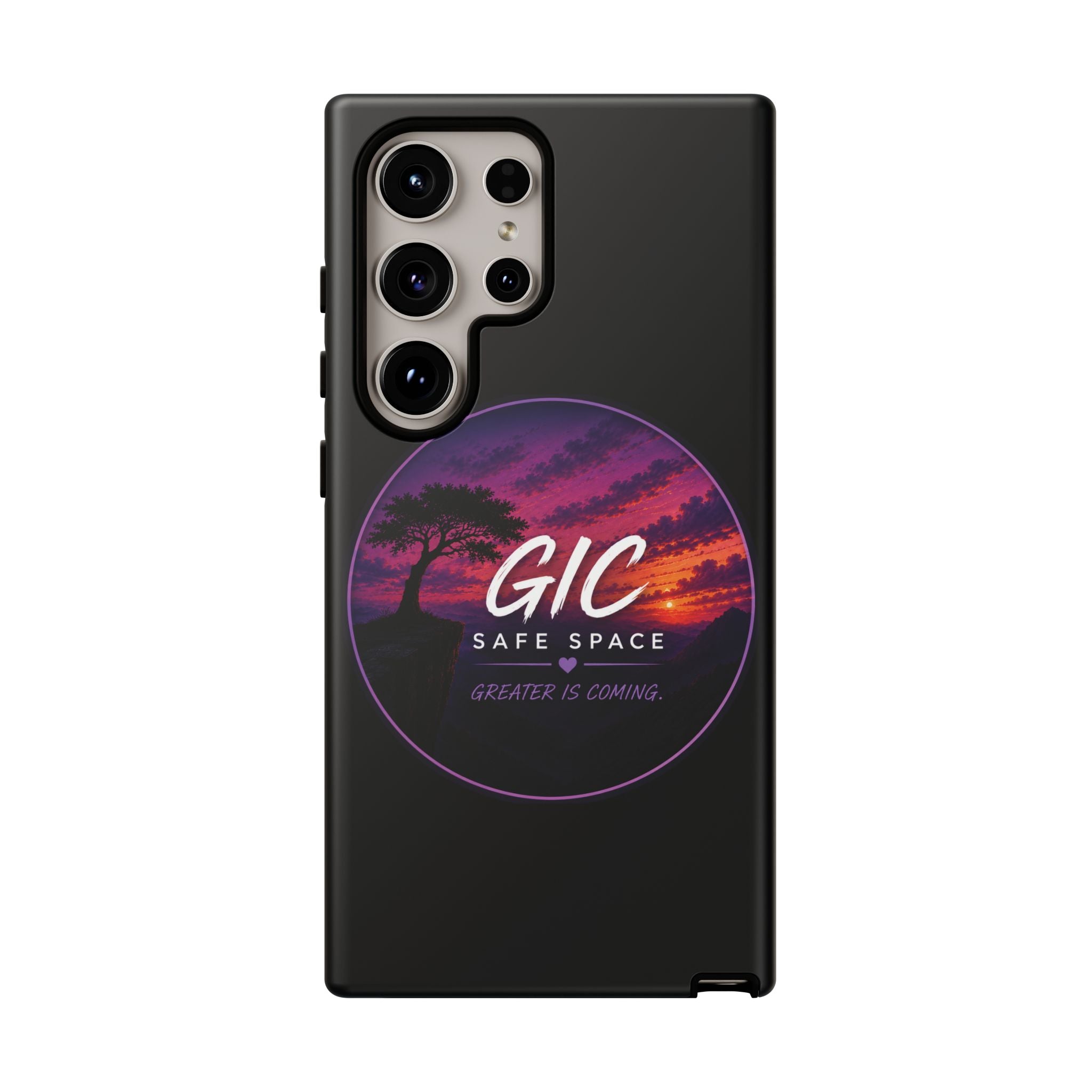 Phone Case — GIC Safe Space Sunset Design (Tough Protective Cover)