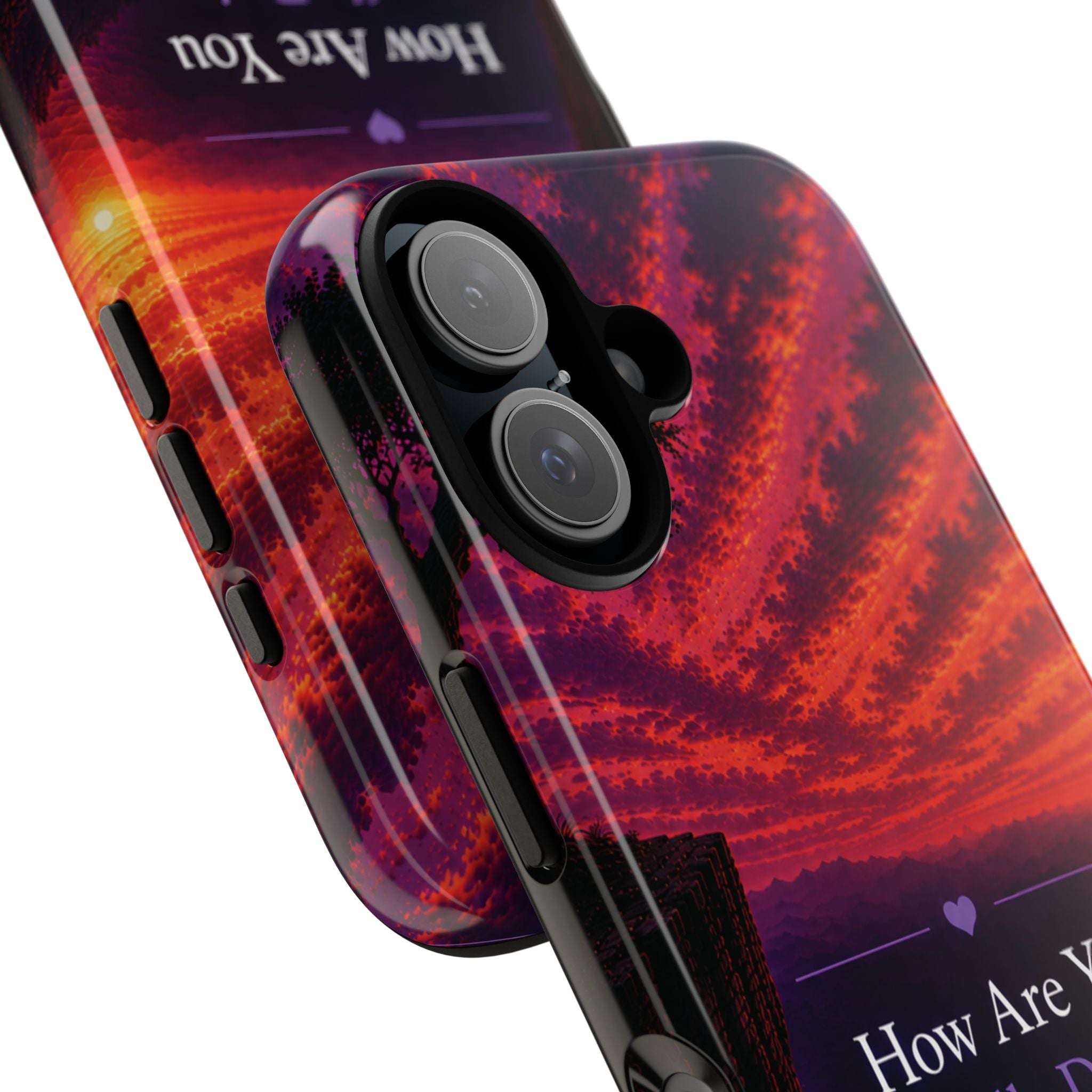Inspirational Phone Case — “How Are You Really Doing Behind That Smile? Greater Is Coming”