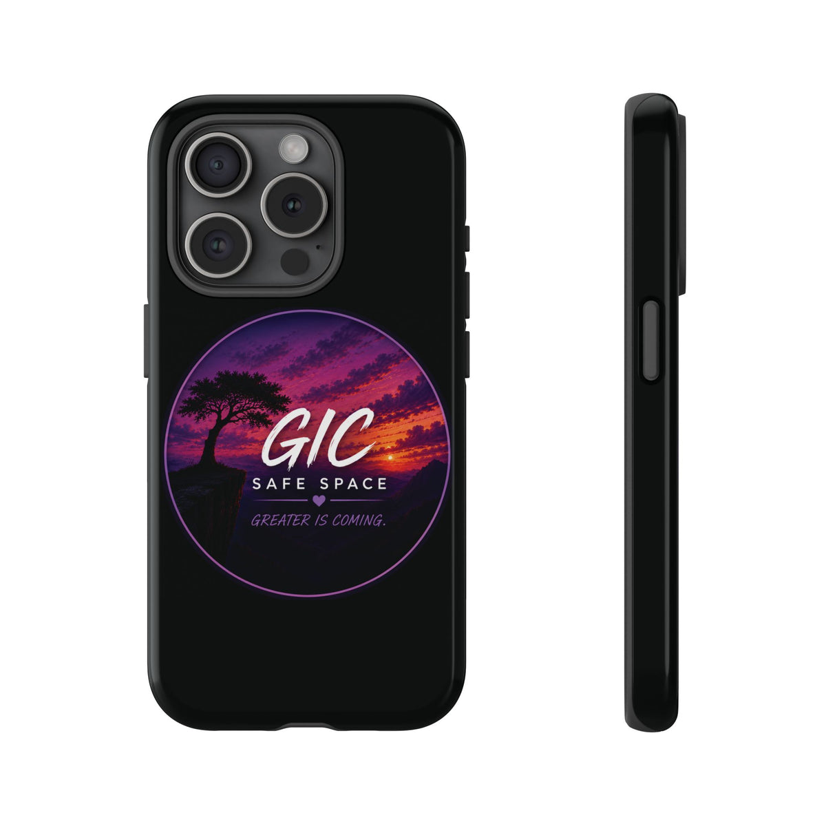 Phone Case — GIC Safe Space Sunset Design (Tough Protective Cover)