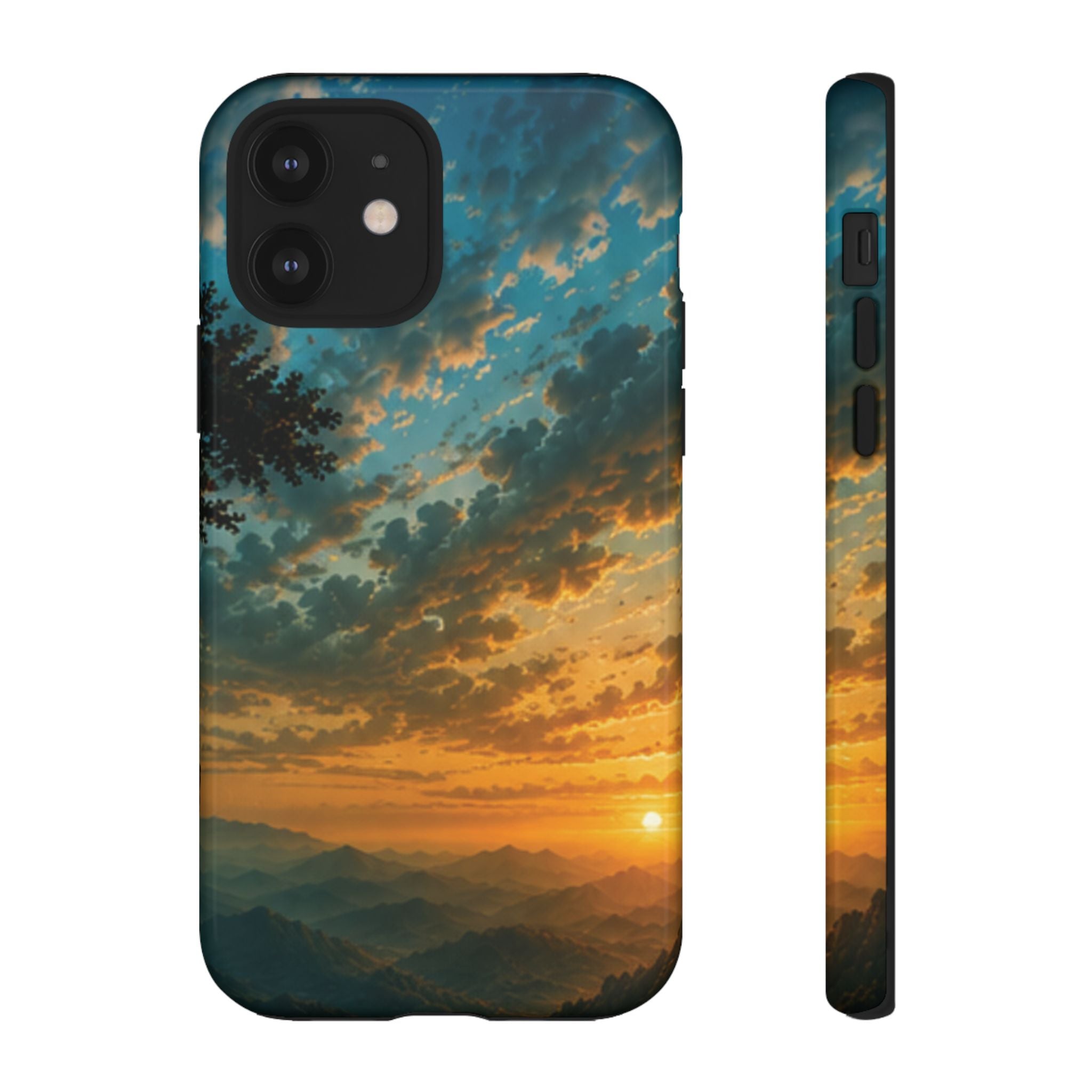 Sunrise Mountain Landscape Tough Phone Case