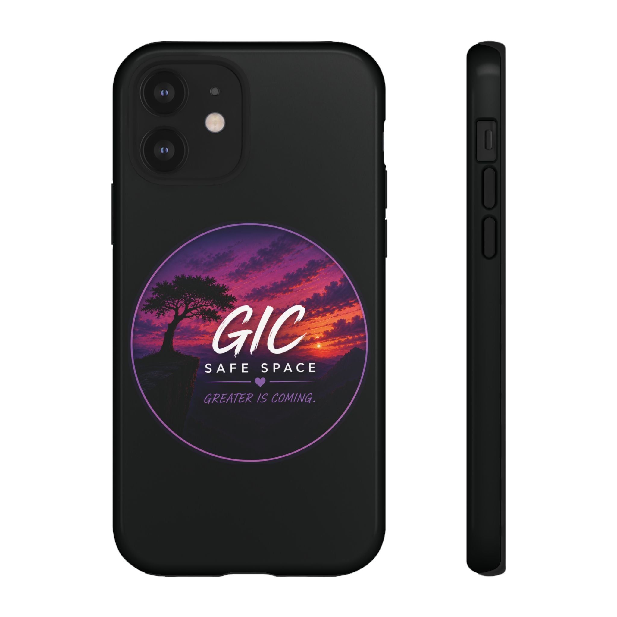 Phone Case — GIC Safe Space Sunset Design (Tough Protective Cover)