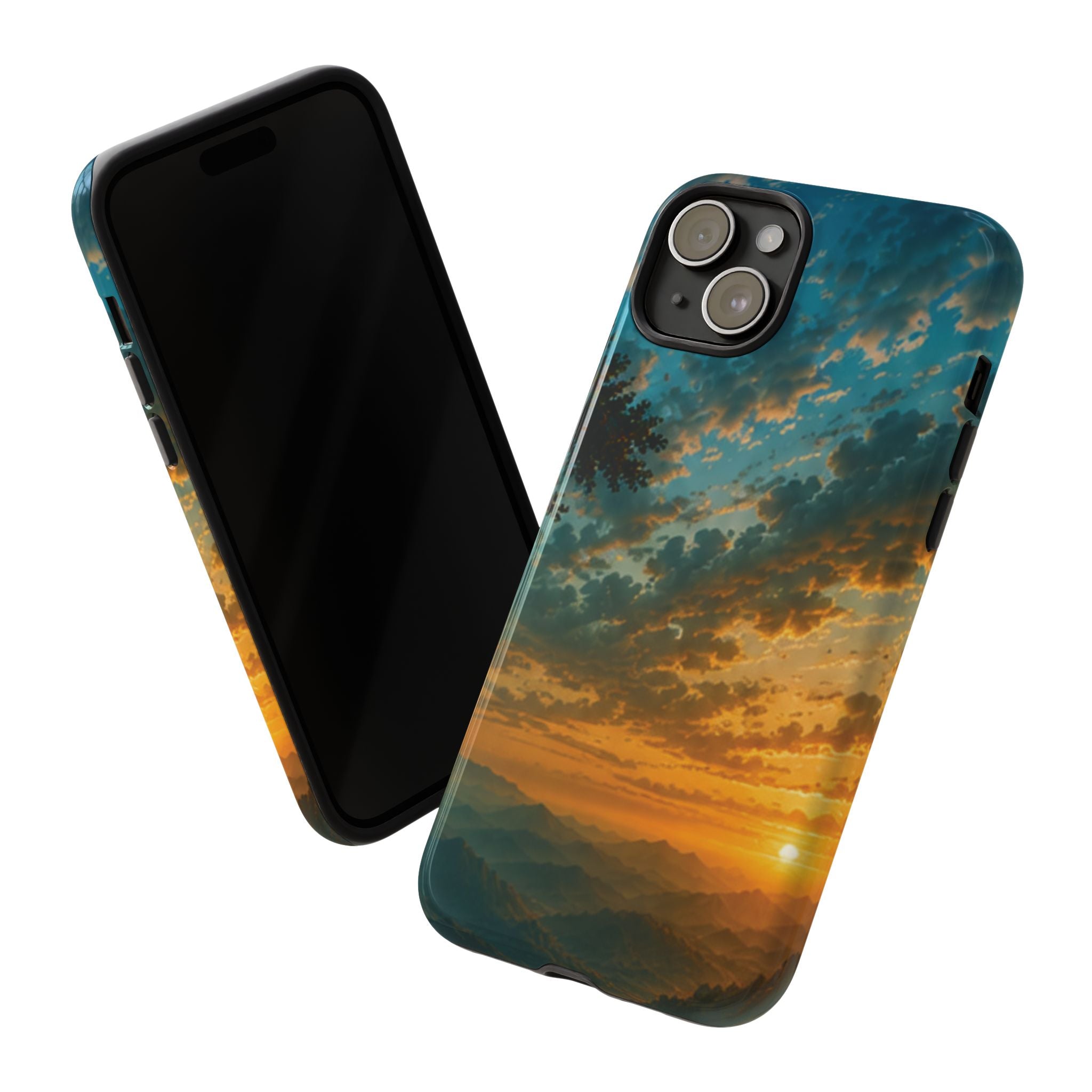 Sunrise Mountain Landscape Tough Phone Case