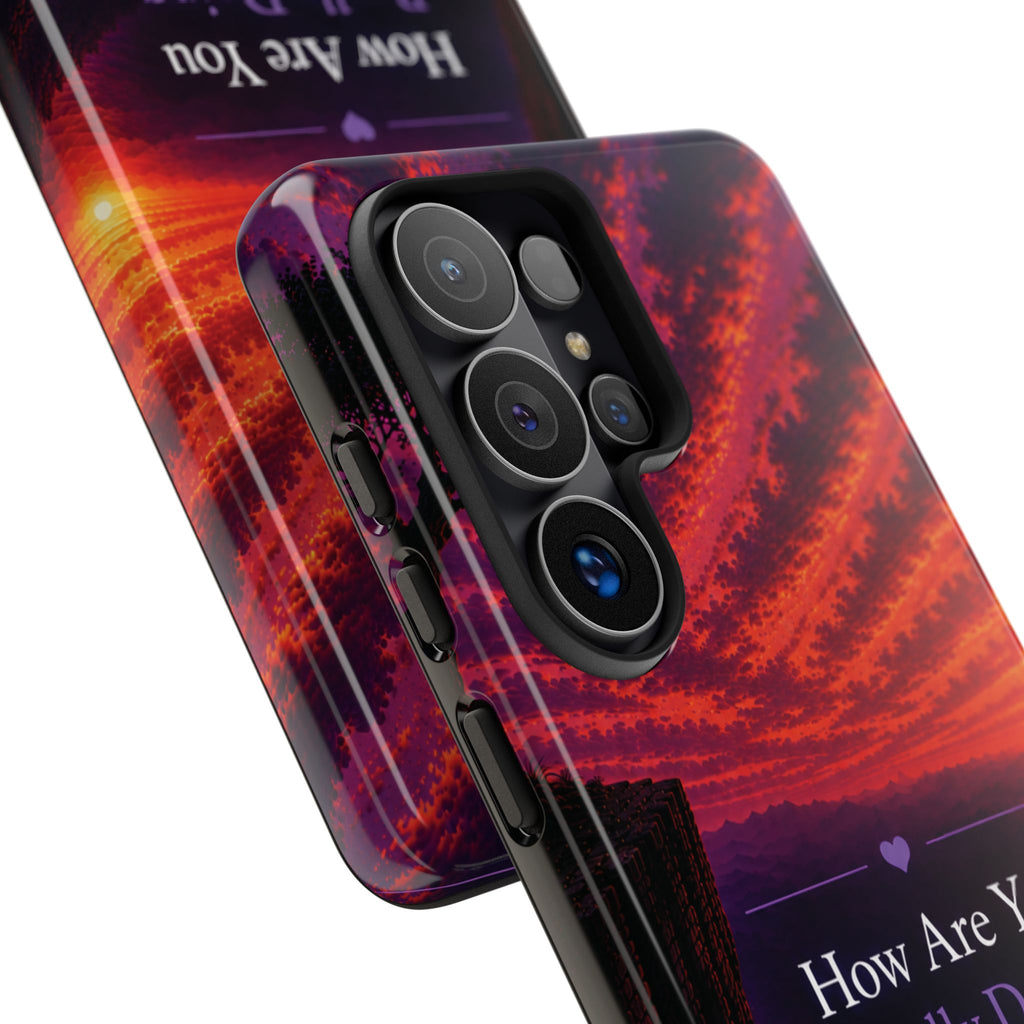 Inspirational Phone Case — “How Are You Really Doing Behind That Smile? Greater Is Coming”