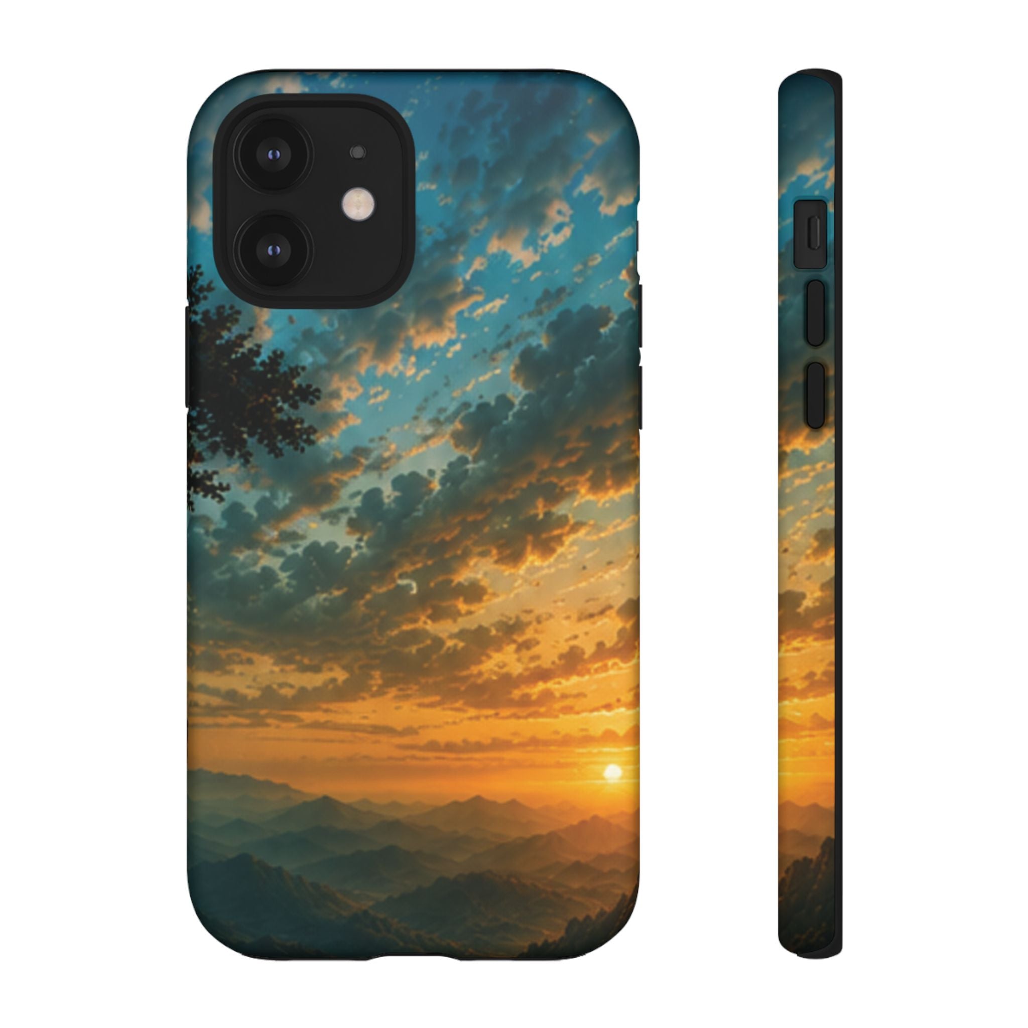 Sunrise Mountain Landscape Tough Phone Case