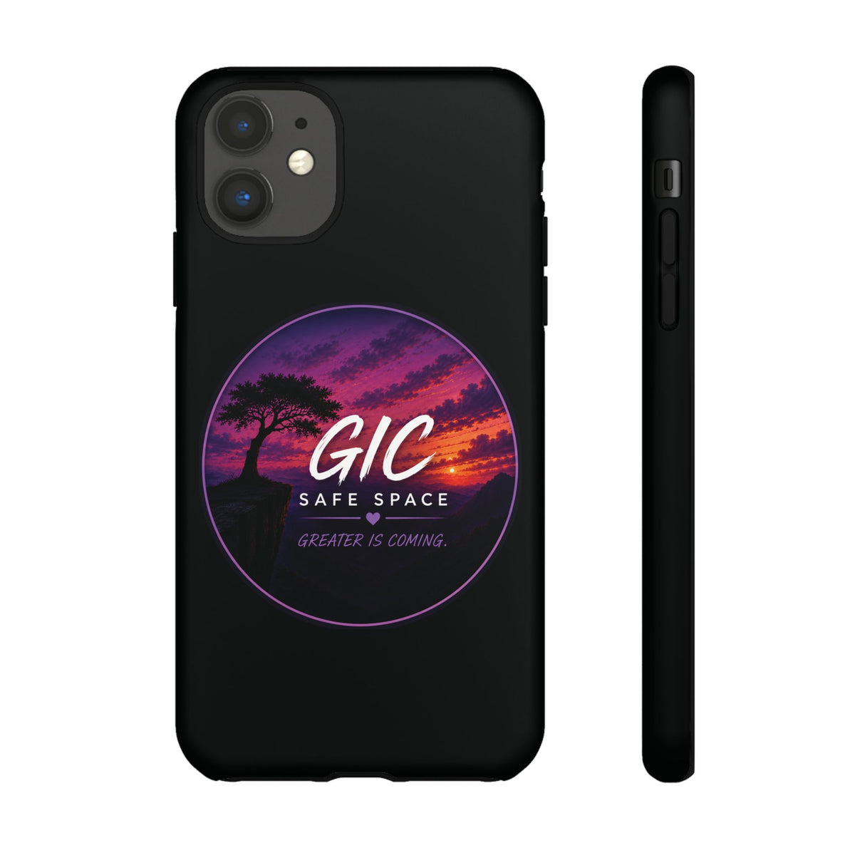 Phone Case — GIC Safe Space Sunset Design (Tough Protective Cover)