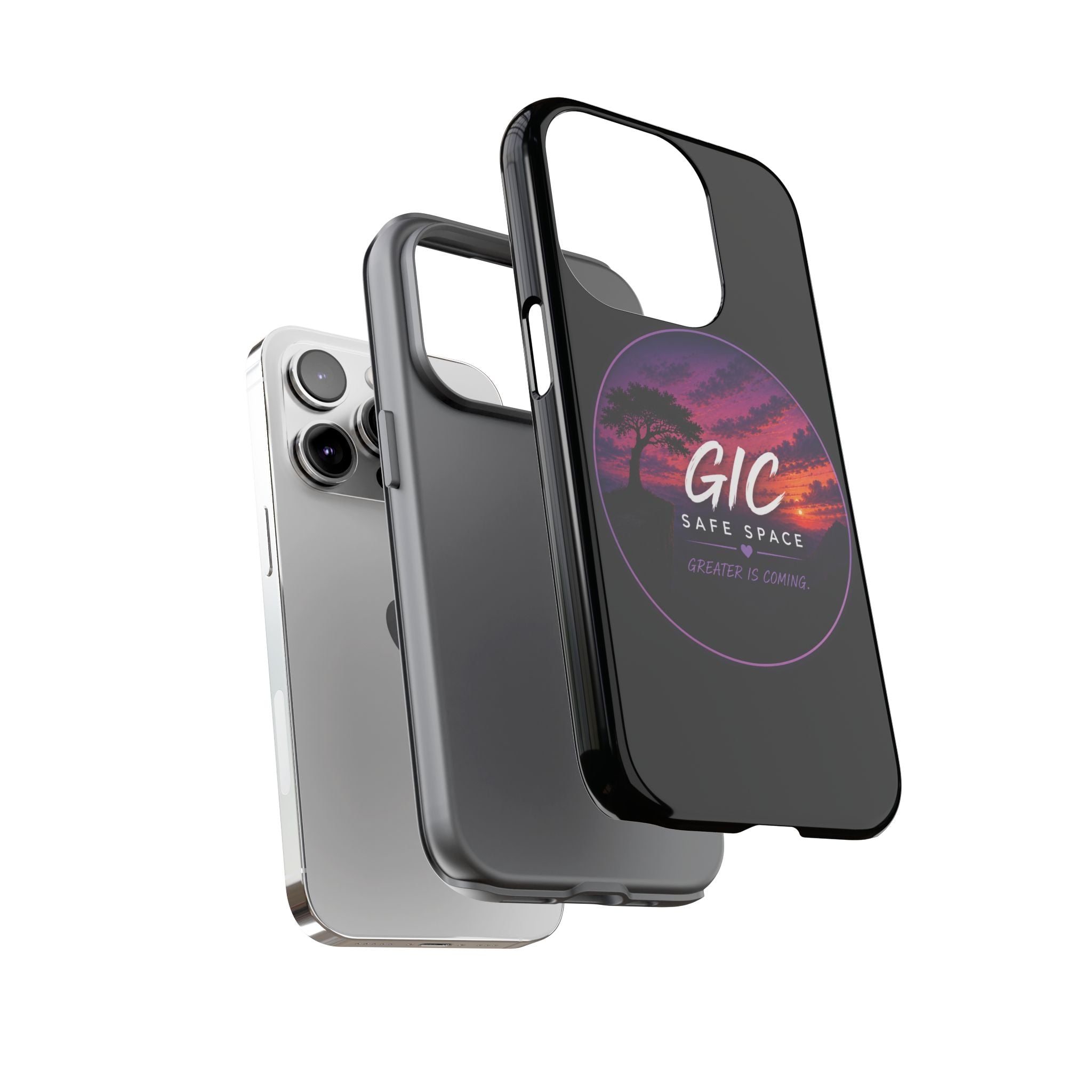 Phone Case — GIC Safe Space Sunset Design (Tough Protective Cover)