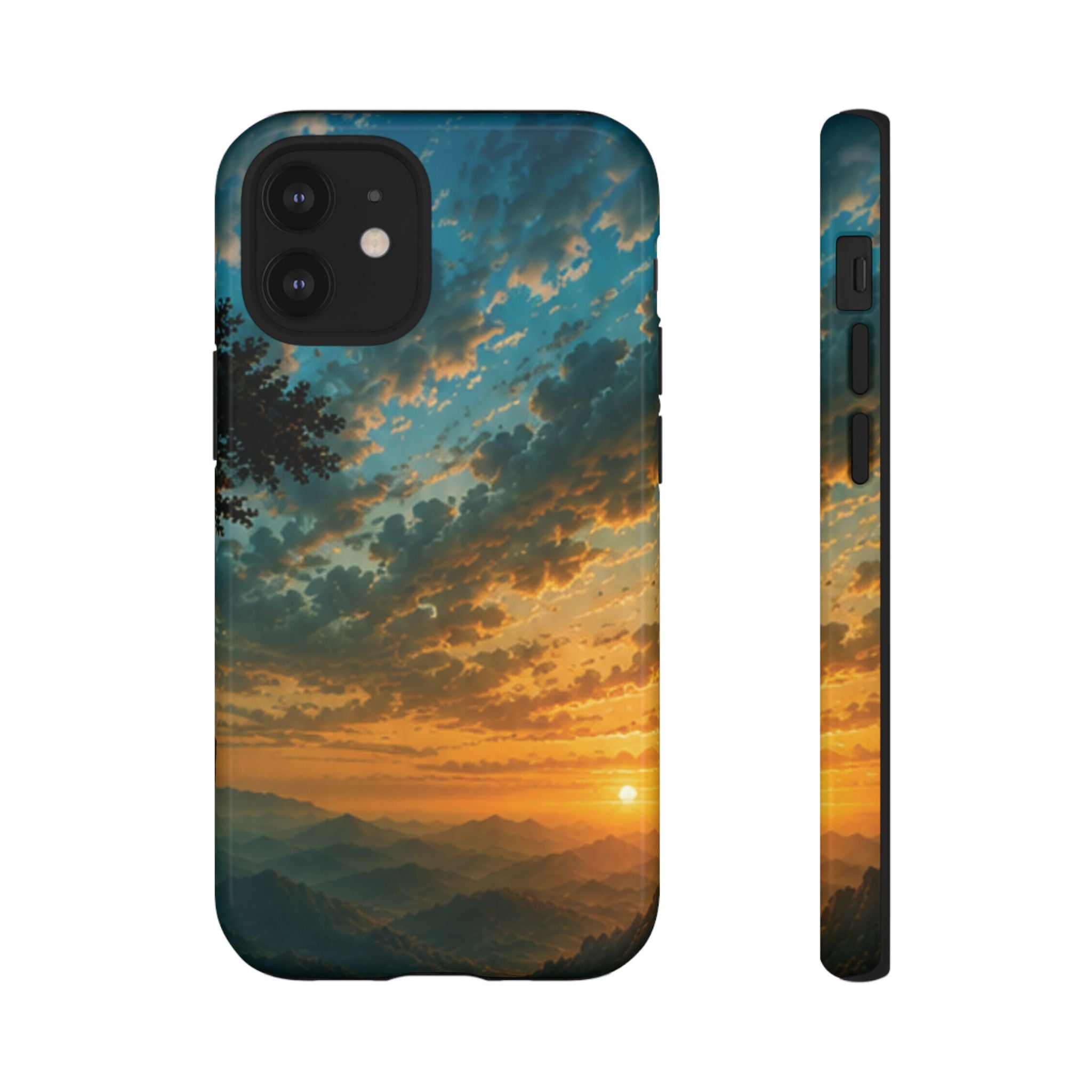 Sunrise Mountain Landscape Tough Phone Case
