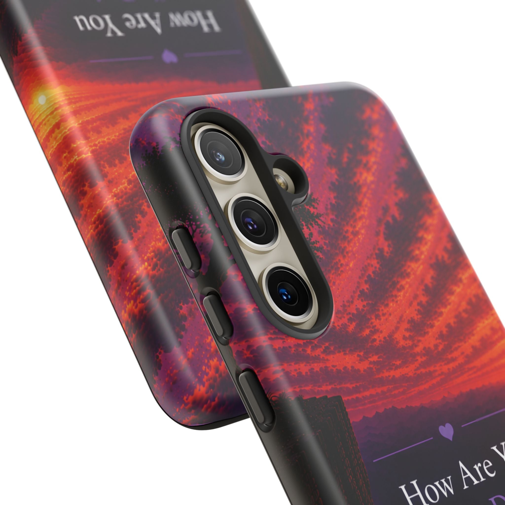 Inspirational Phone Case — “How Are You Really Doing Behind That Smile? Greater Is Coming”