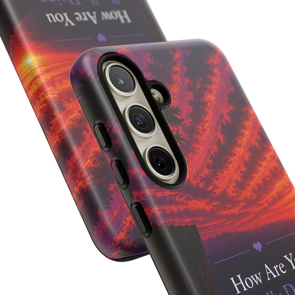 Inspirational Phone Case — “How Are You Really Doing Behind That Smile? Greater Is Coming”