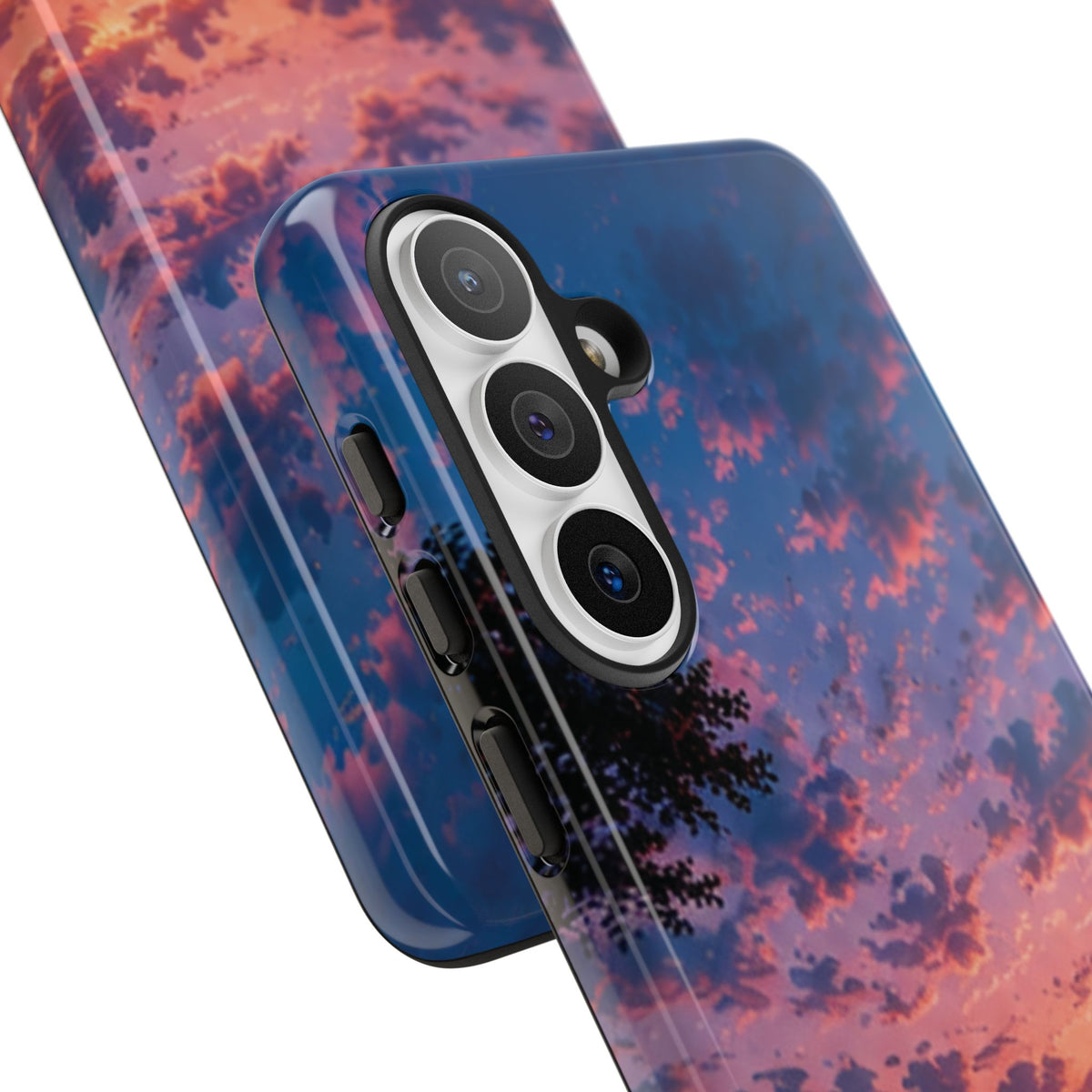 Sunset Mountain Phone Case — Tough Protective Phone Cover with Scenic Sunset Design