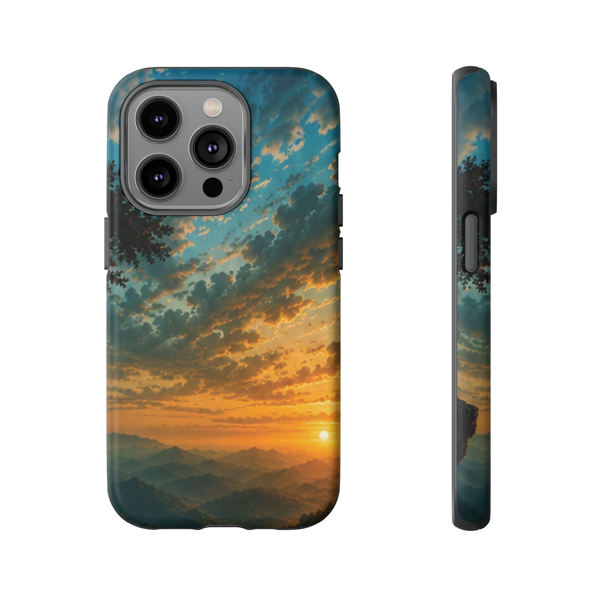 Sunrise Mountain Landscape Tough Phone Case