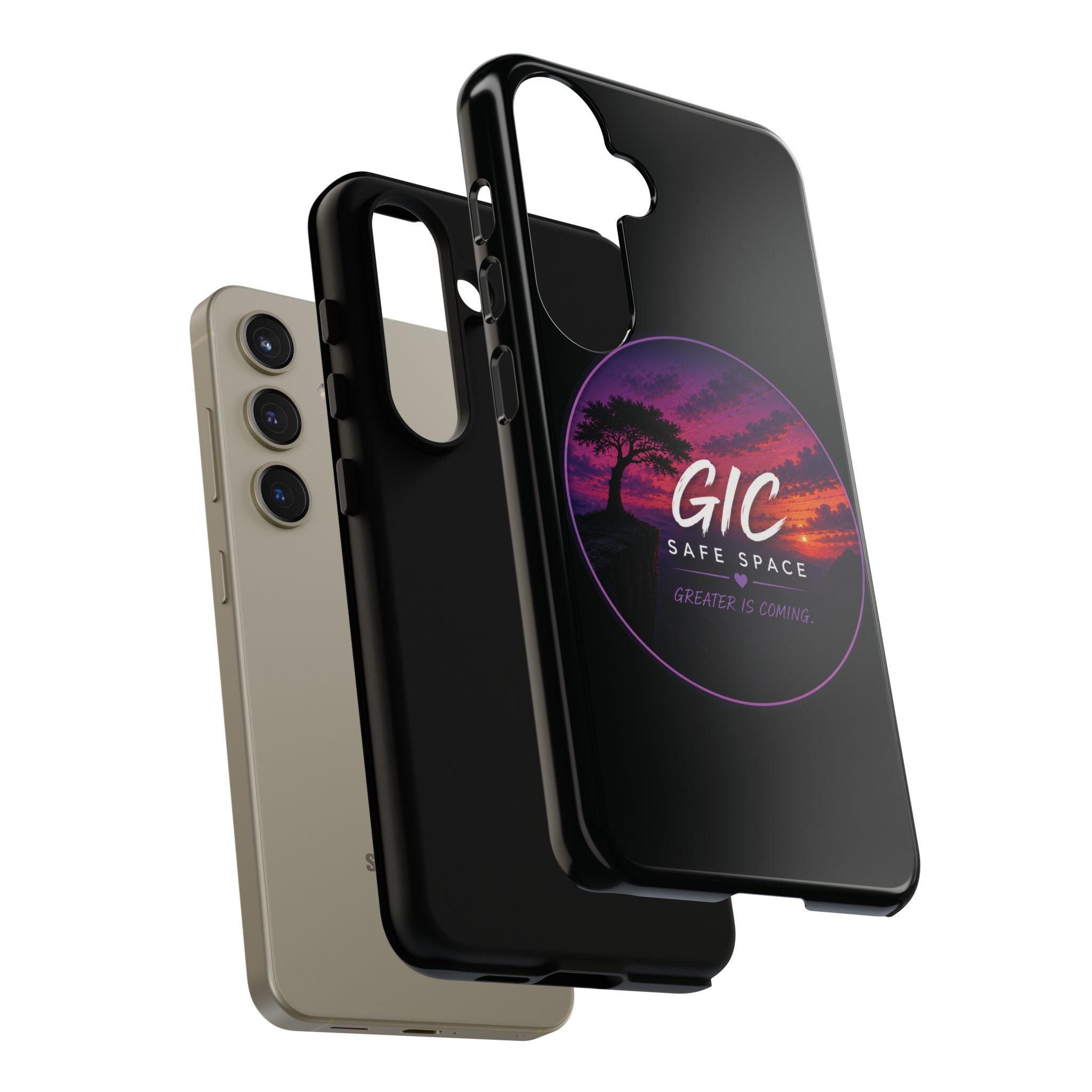 Phone Case — GIC Safe Space Sunset Design (Tough Protective Cover)