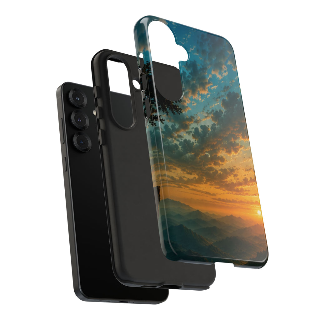 Sunrise Mountain Landscape Tough Phone Case