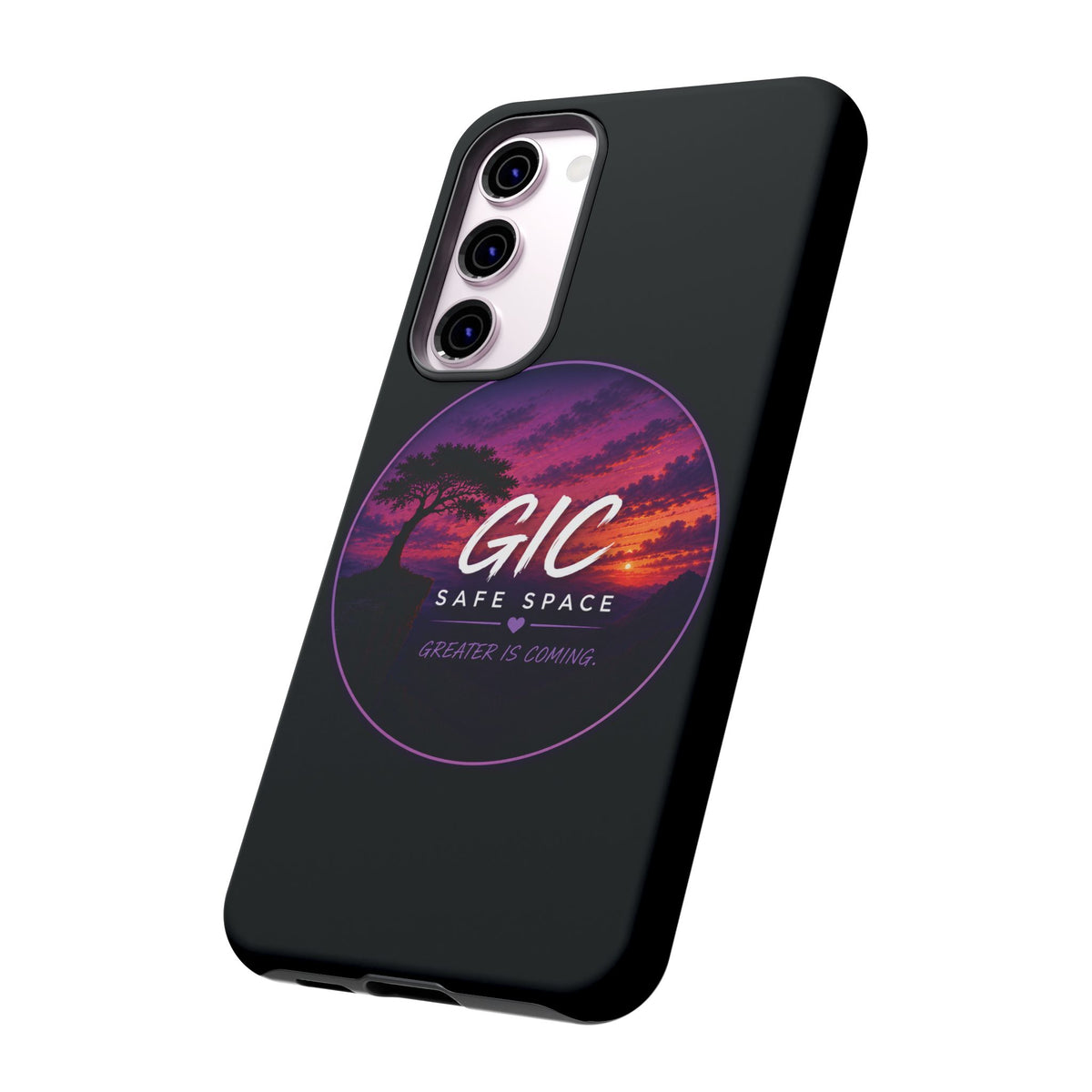 Phone Case — GIC Safe Space Sunset Design (Tough Protective Cover)