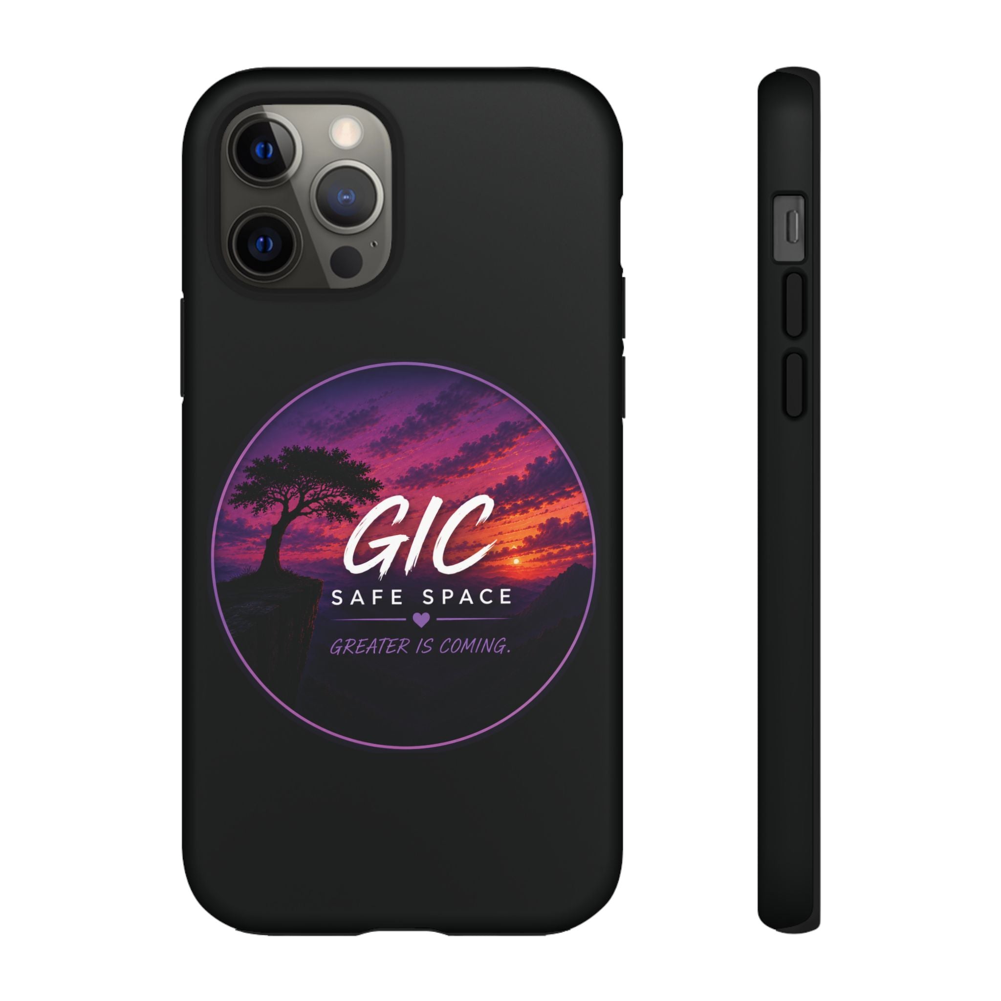 Phone Case — GIC Safe Space Sunset Design (Tough Protective Cover)