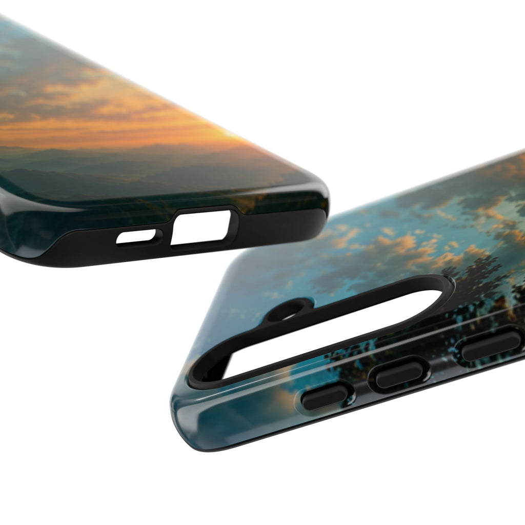 Sunrise Mountain Landscape Tough Phone Case